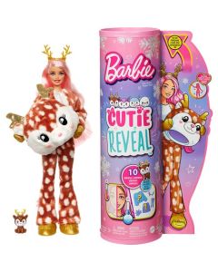Barbie Cutie Reveal Snowflake Sparkle Deer Doll