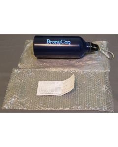 BronyCon 2014 Sponsor Exclusive Blue water bottle NEW