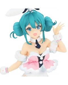 Vocaloid Hatsune Miku White Rabbit Baby Pink Version BiCute Bunnies Statue (Pre-order for January 2023)